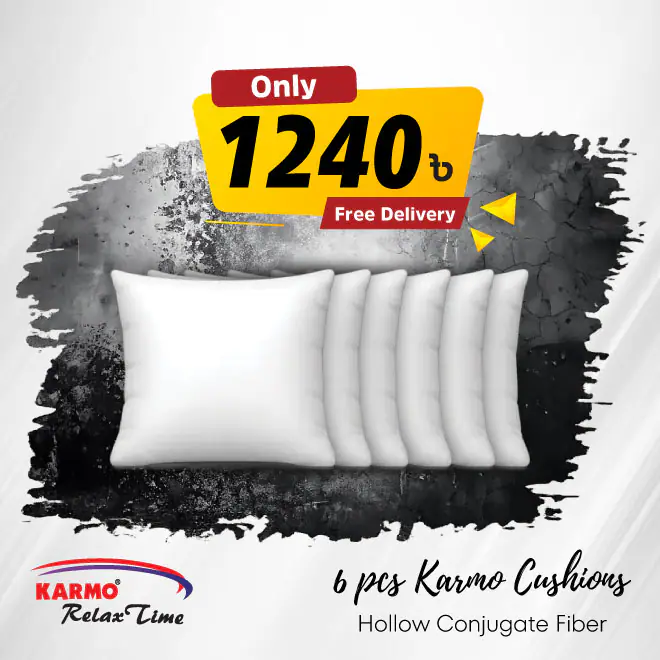 6 RelaxTime Cushion Offer