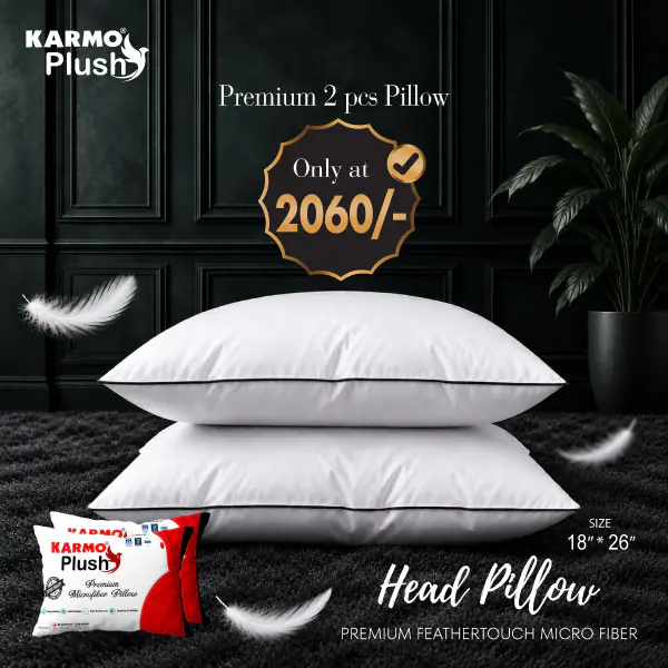 Karmo Plush pillow combo offer